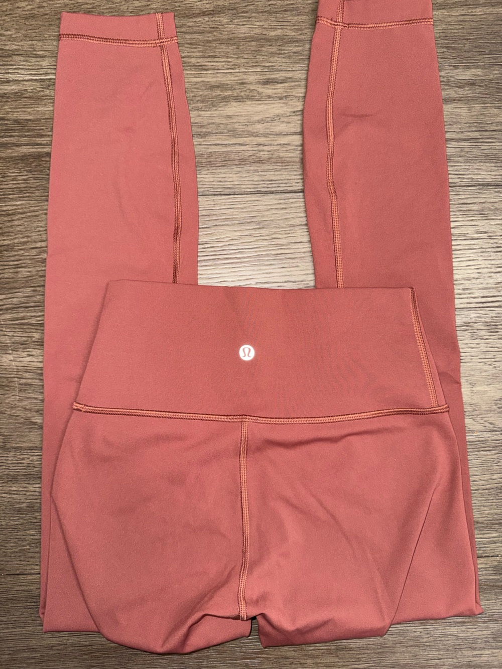 Lululemon High-Rise Leggings in Terracotta